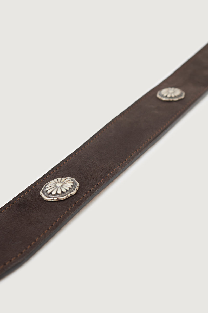 EDUARDO BELT DARK BROWN