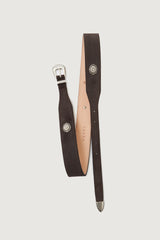 EDUARDO BELT DARK BROWN