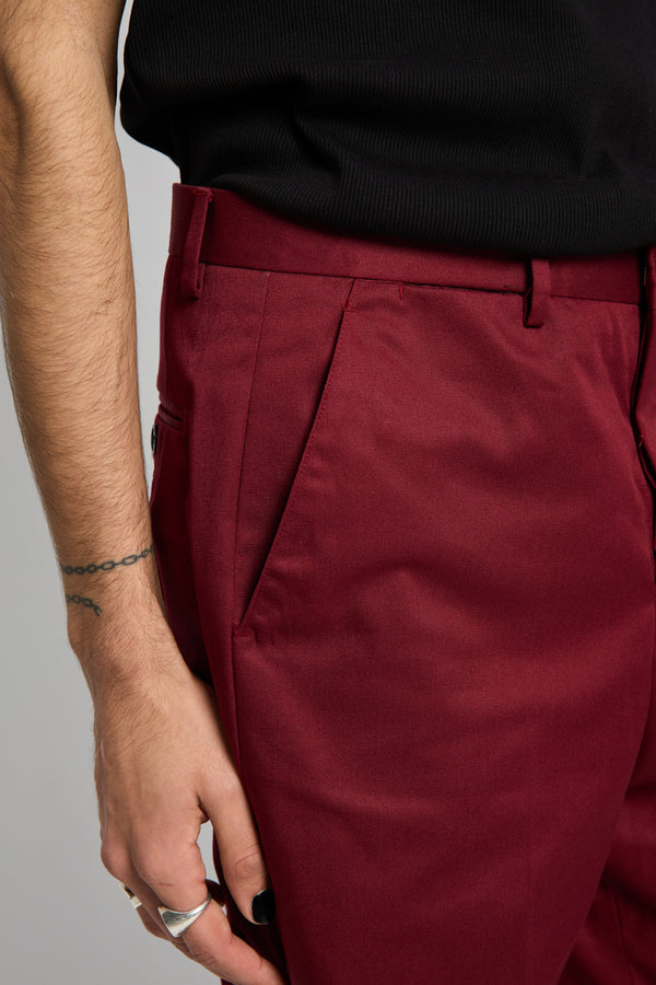OLER CLASSIC PANT BURGUNDI