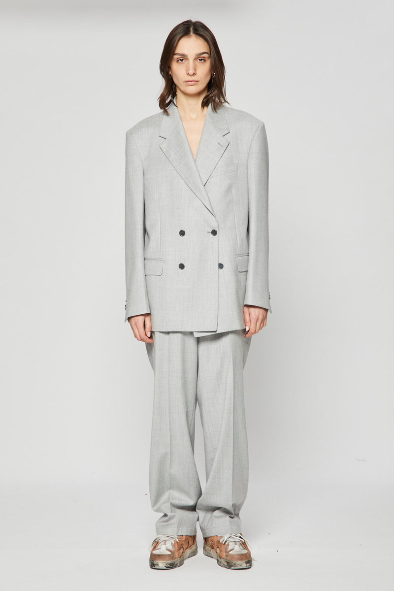 THOM DOUBLEBREASTED SUIT JACKET LIGHT GREY
