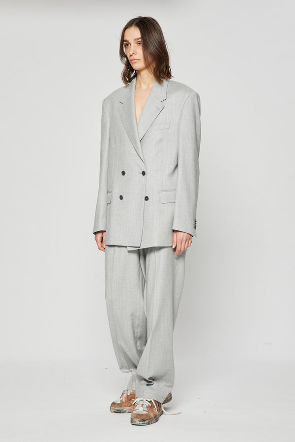 THOM DOUBLEBREASTED SUIT JACKET LIGHT GREY
