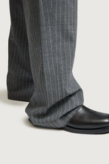 EGON CLASSIC PANTS MEDIUM GREY PINSTRIPES