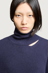 CORTINA TURTLENECK DARK BLUE