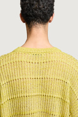 EFESTO CREWNECK SWEATER LIME