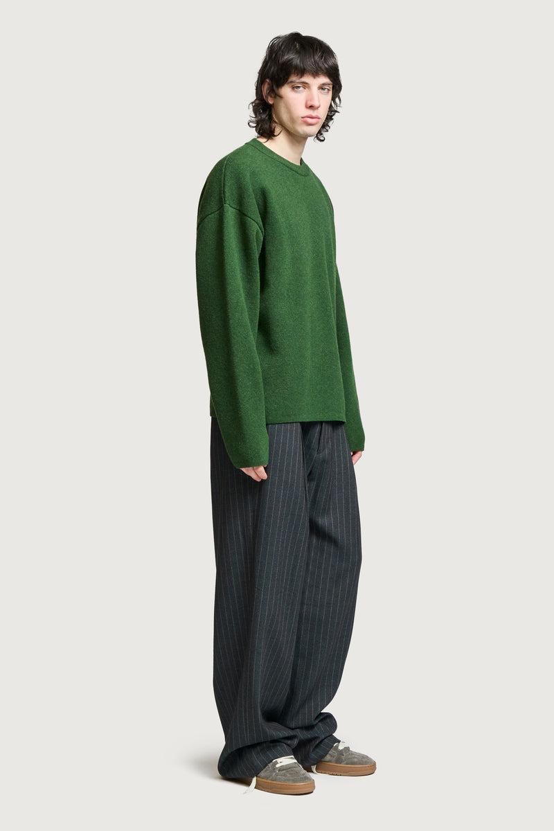 ORESTE CREWNECK SWEATER GREEN