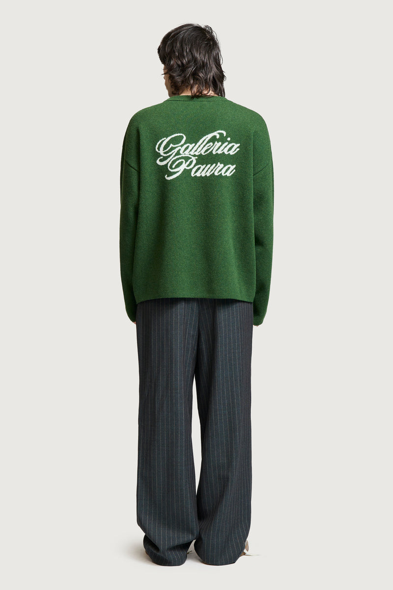 ORESTE CREWNECK SWEATER GREEN