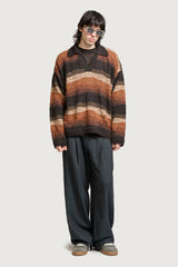 MARTI POLO SWEATER DARK MULTICOLOR