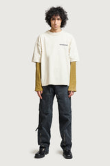 COSTA OVERSIZED T-SHIRT GALLERIA PAURA OFF WHITE