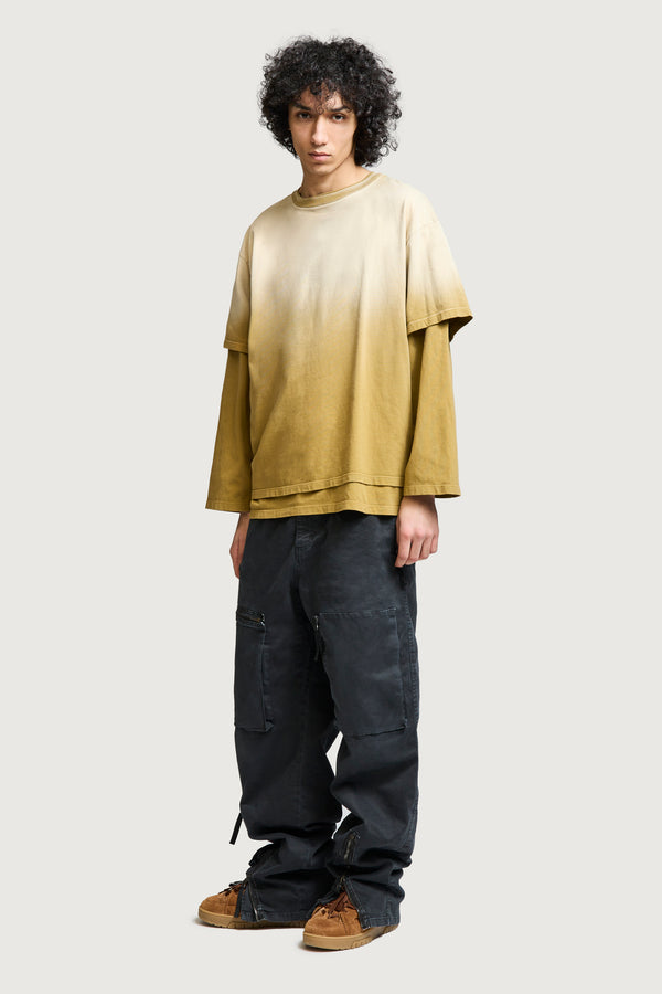 ZENO DOUBLELAYER LONGSLEEVE OLIVE GREEN