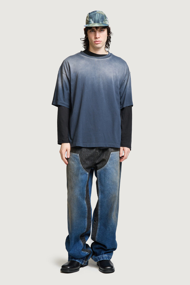 COSTA OVERSIZED T-SHIRT DARK BLUE