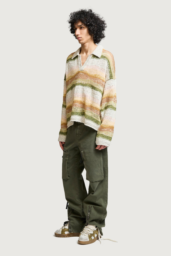 MARTI POLO SWEATER LIGHT MULTICOLOR