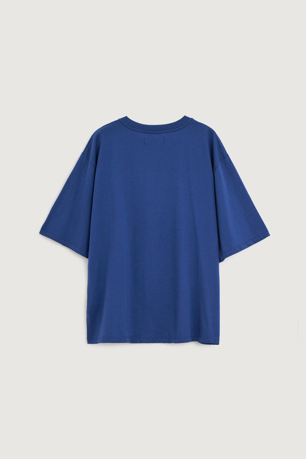 YANNIS OVERSIZED T-SHIRT ROYAL BLUE