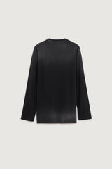 CASSIO RIBBED LONGSLEEVE BLACK