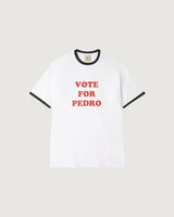 VOTE FOR PEDRO RINGER TEE - WHITE