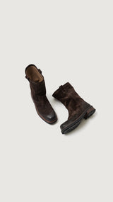 NESSUNO LOW BOOT - DARK BROWN
