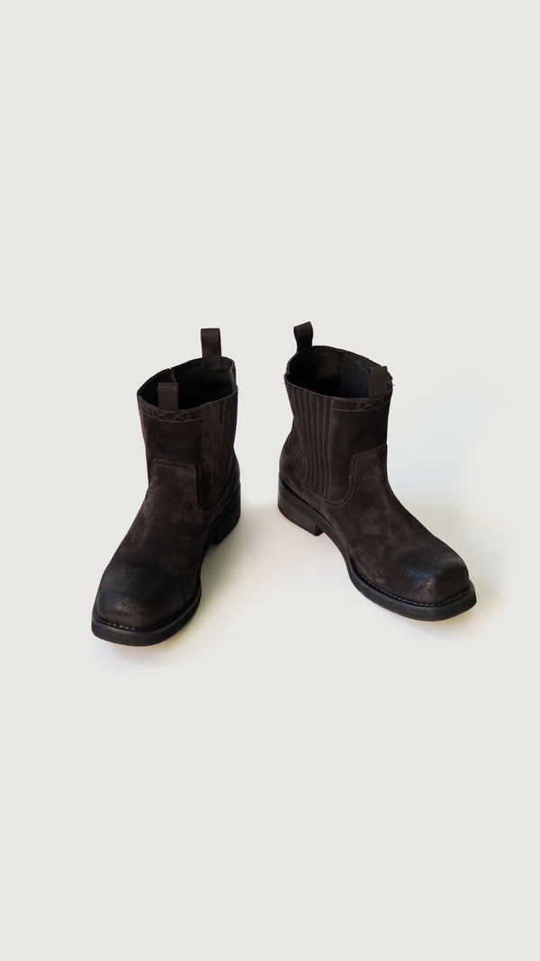 NESSUNO LOW BOOT - DARK BROWN