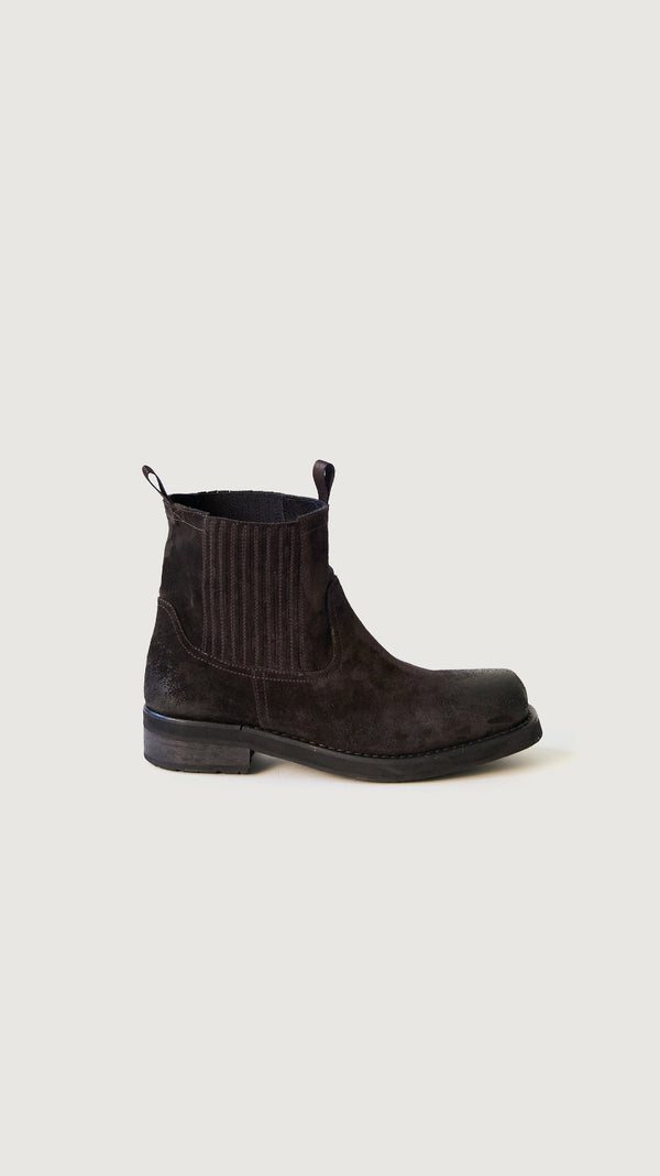 NESSUNO LOW BOOT - DARK BROWN