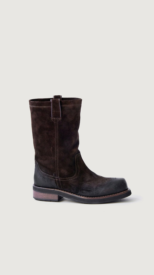 SENTENZA HIGH BOOT - DARK BROWN