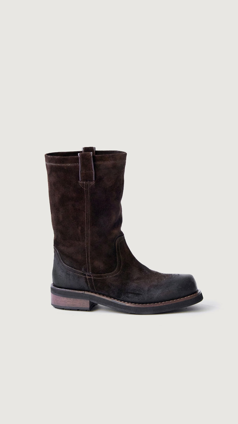 SENTENZA HIGH BOOT - DARK BROWN