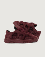 SANTHA MODEL 1 TOTAL SUEDE - BURGUNGY