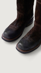 SENTENZA HIGH BOOT - DARK BROWN