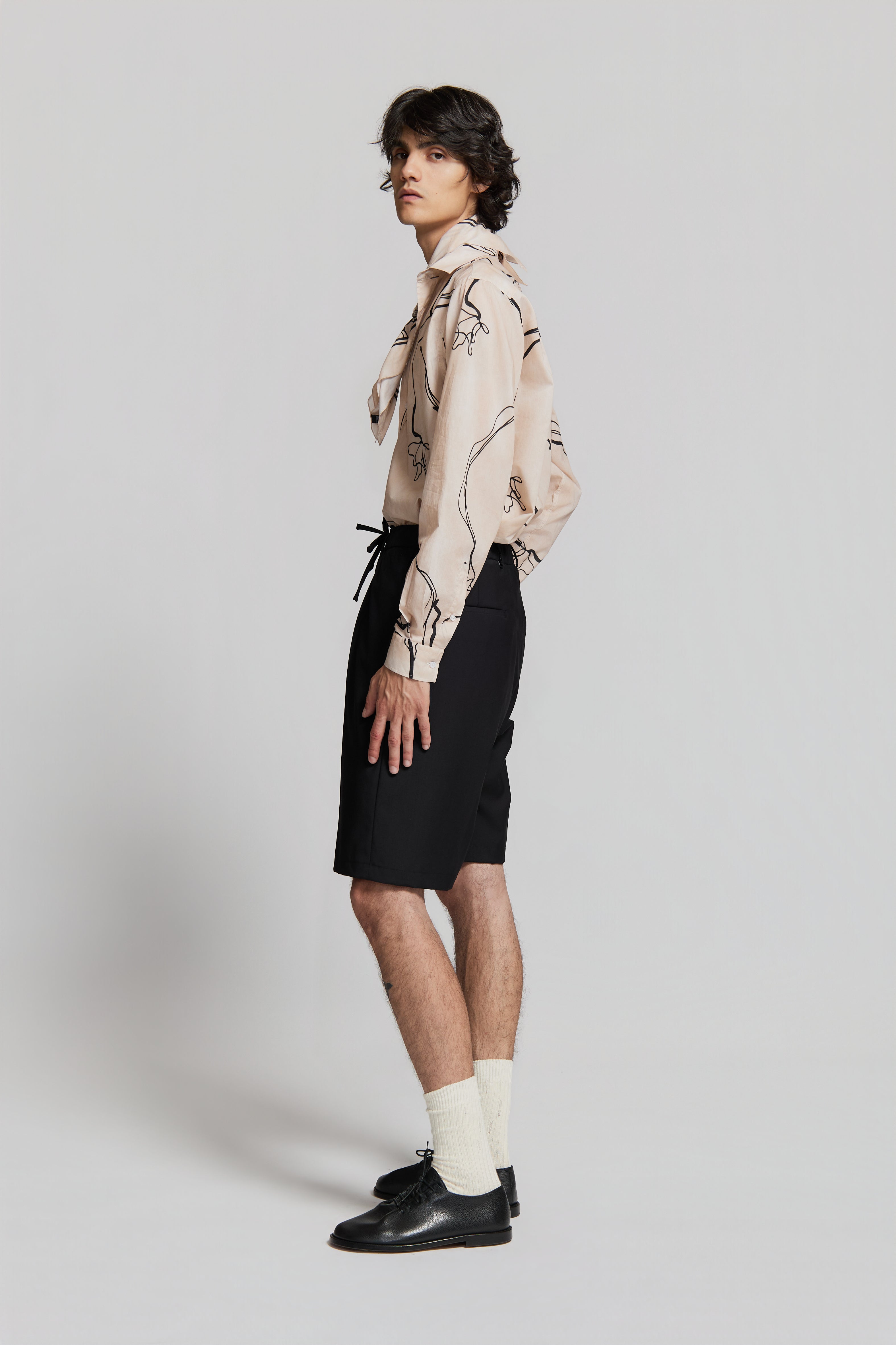 paura-Ake Shorts Black-15DP40030000001