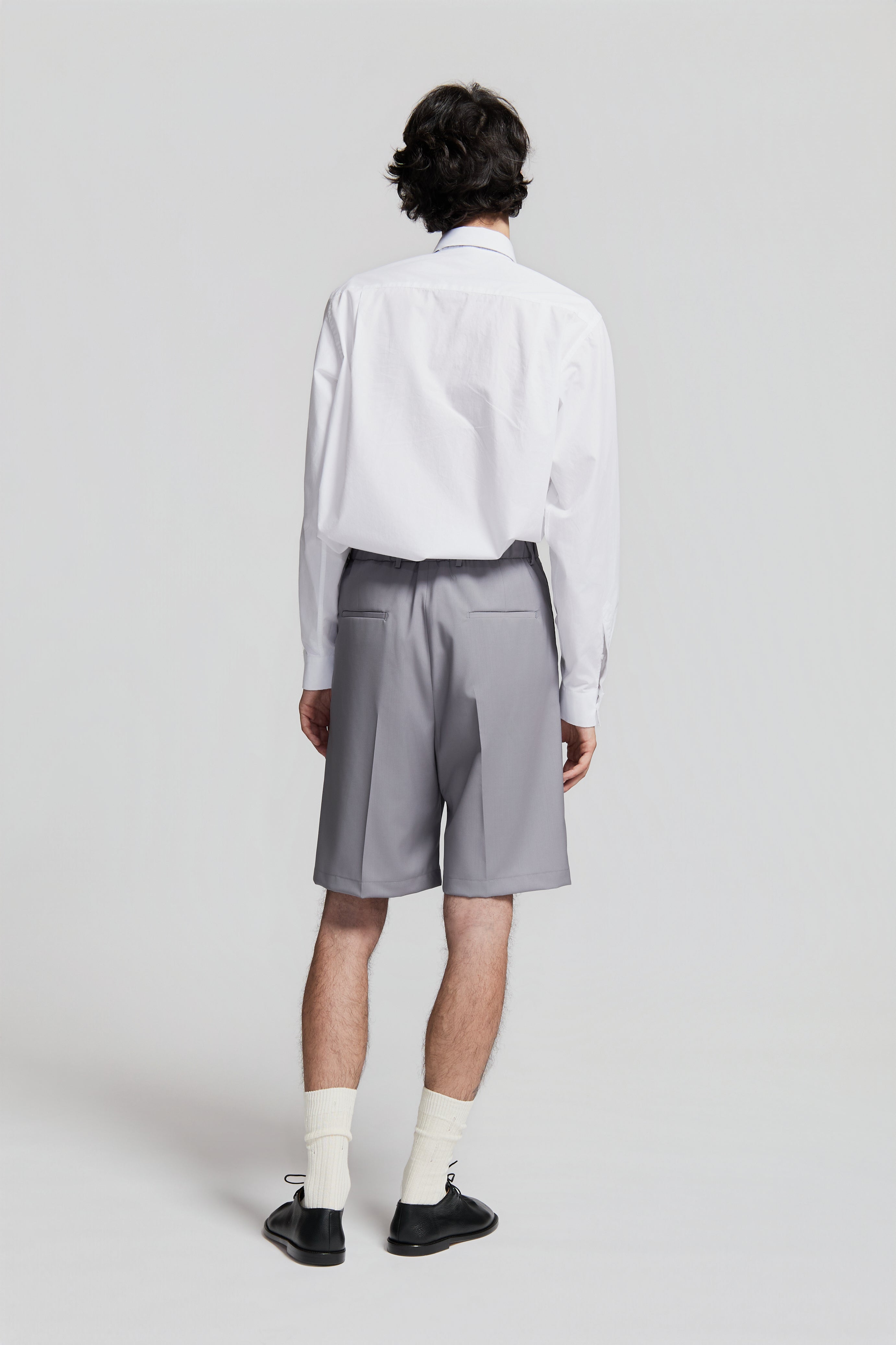 paura-Ake Shorts Lilac Grey-15DP40030000003