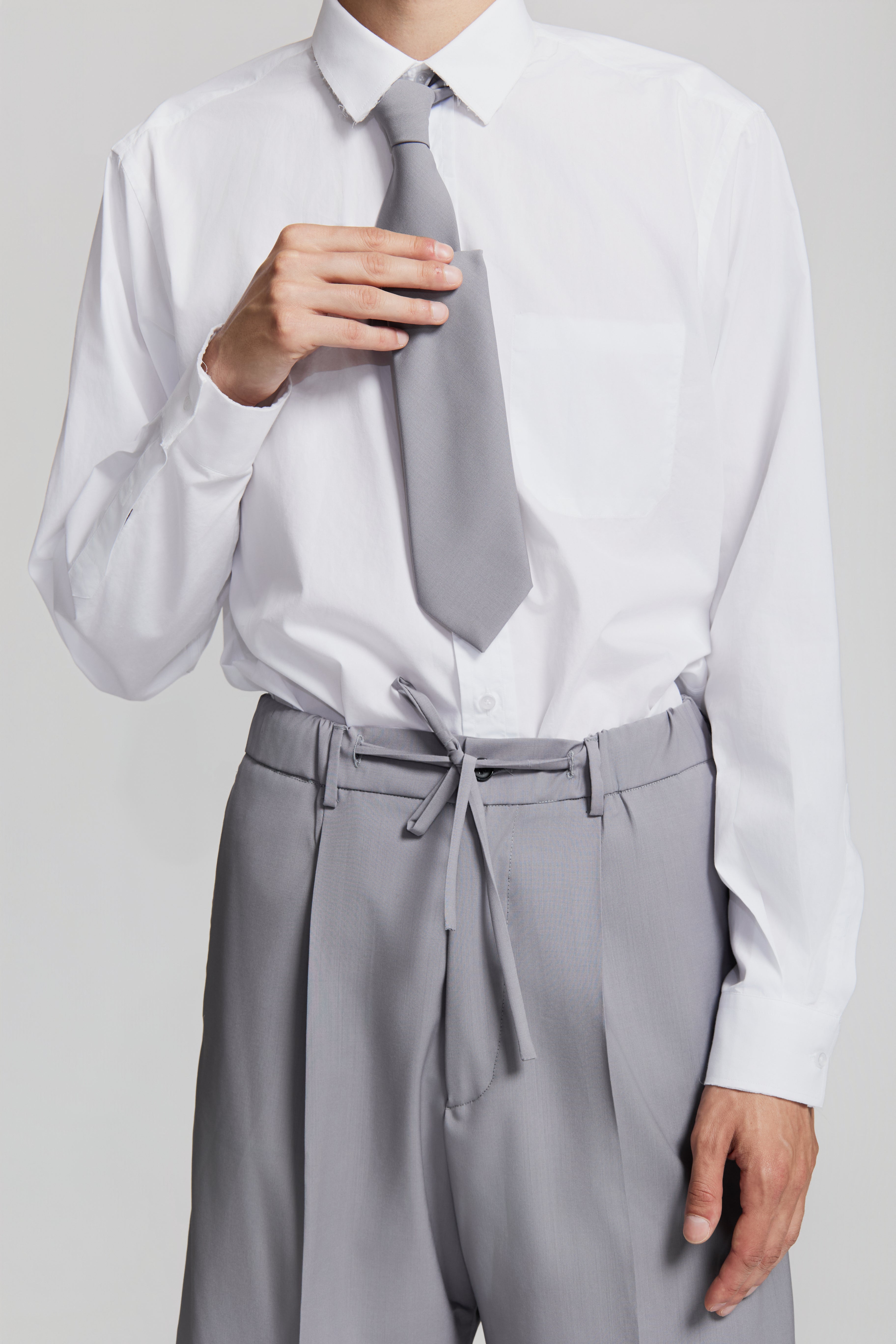 paura-Ake Shorts Lilac Grey-15DP40030000003