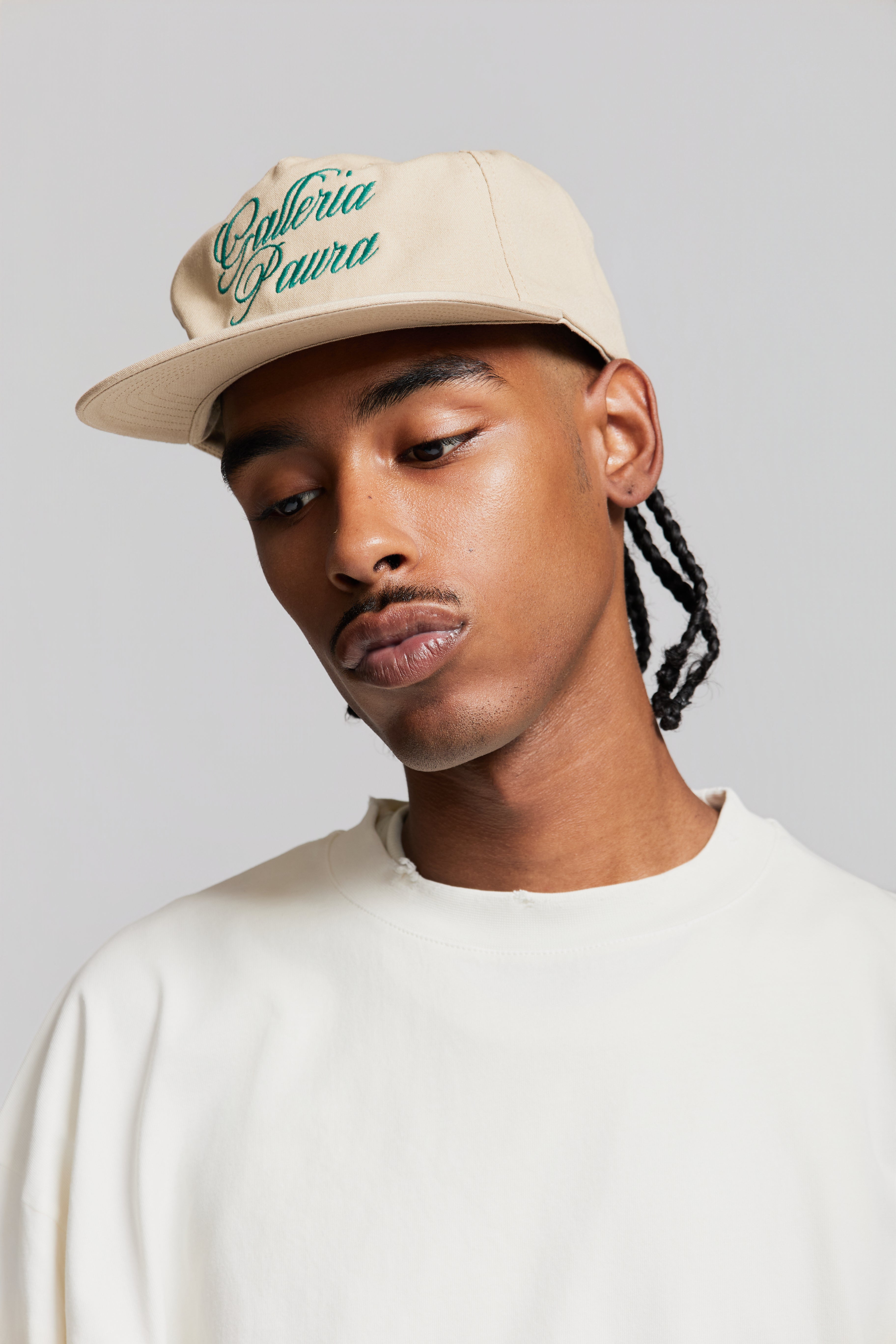 paura-Amy Snap Hat Beige-15DP00042030026