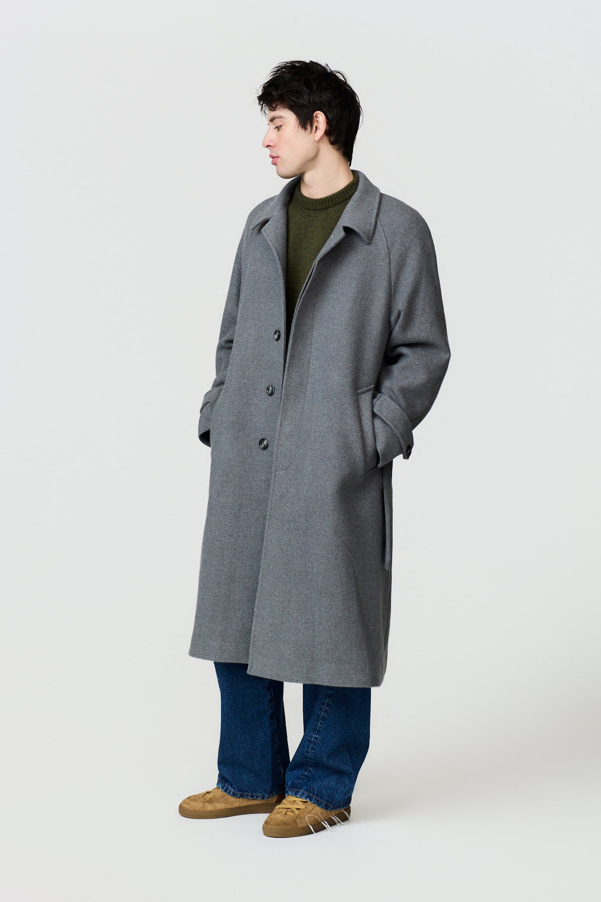 paura-Arthur Coat - Dark Grey-14DP00010000733