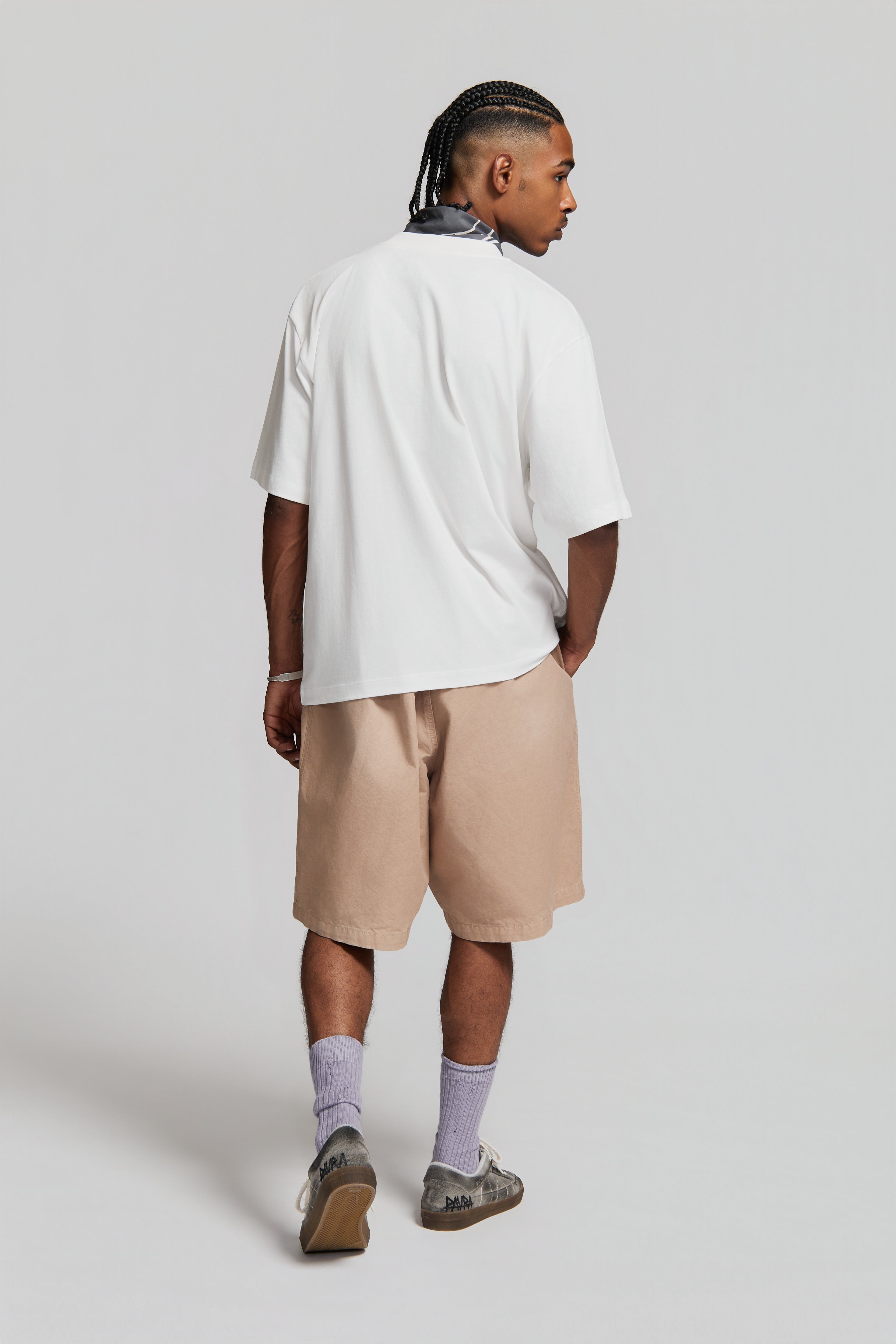 paura-Cleo Galleria Paura Corsivo T-Shirt Off White-15DP10032030020