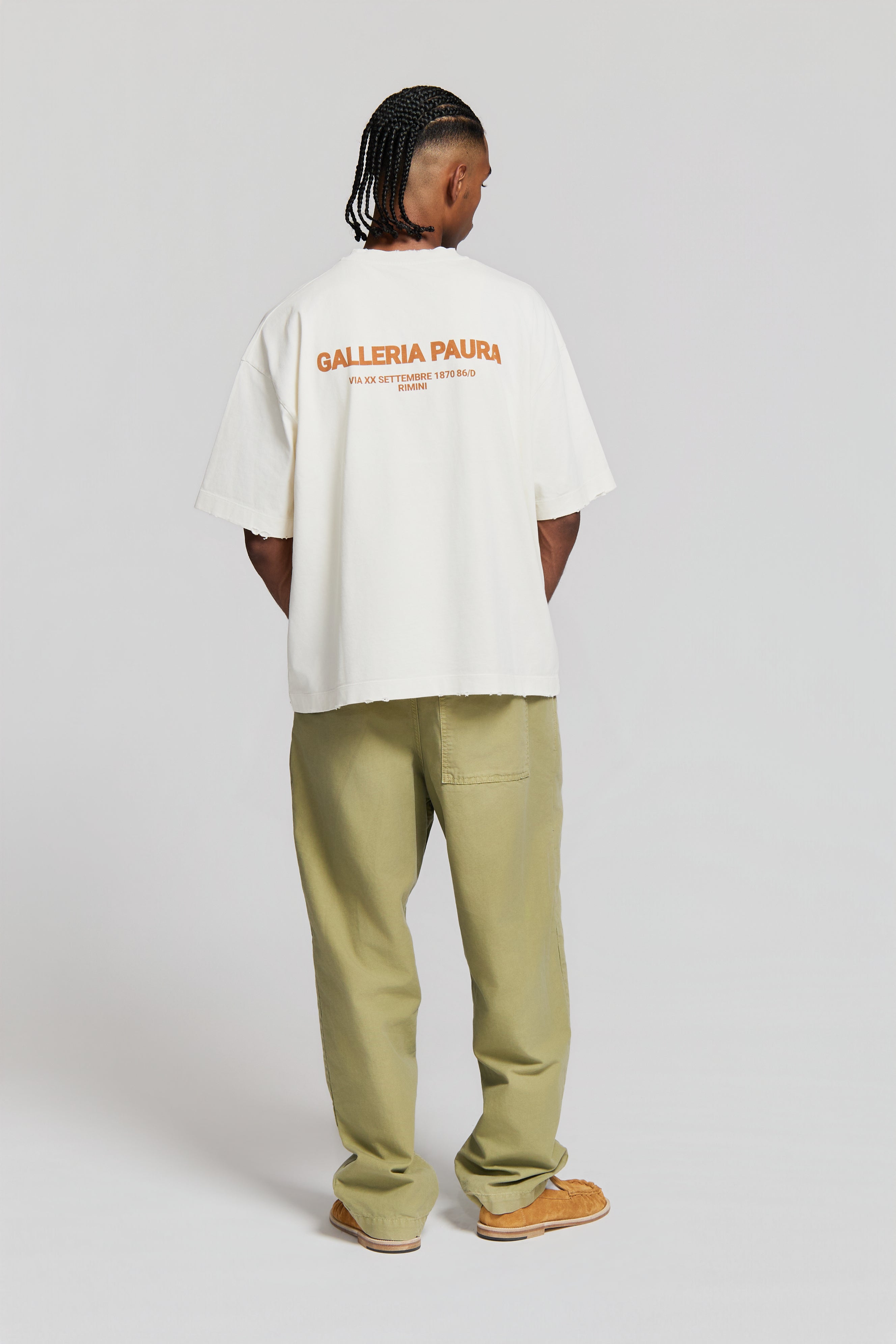 paura-Costa Oversized T-Shirt Hq Butter-15DP10021010017
