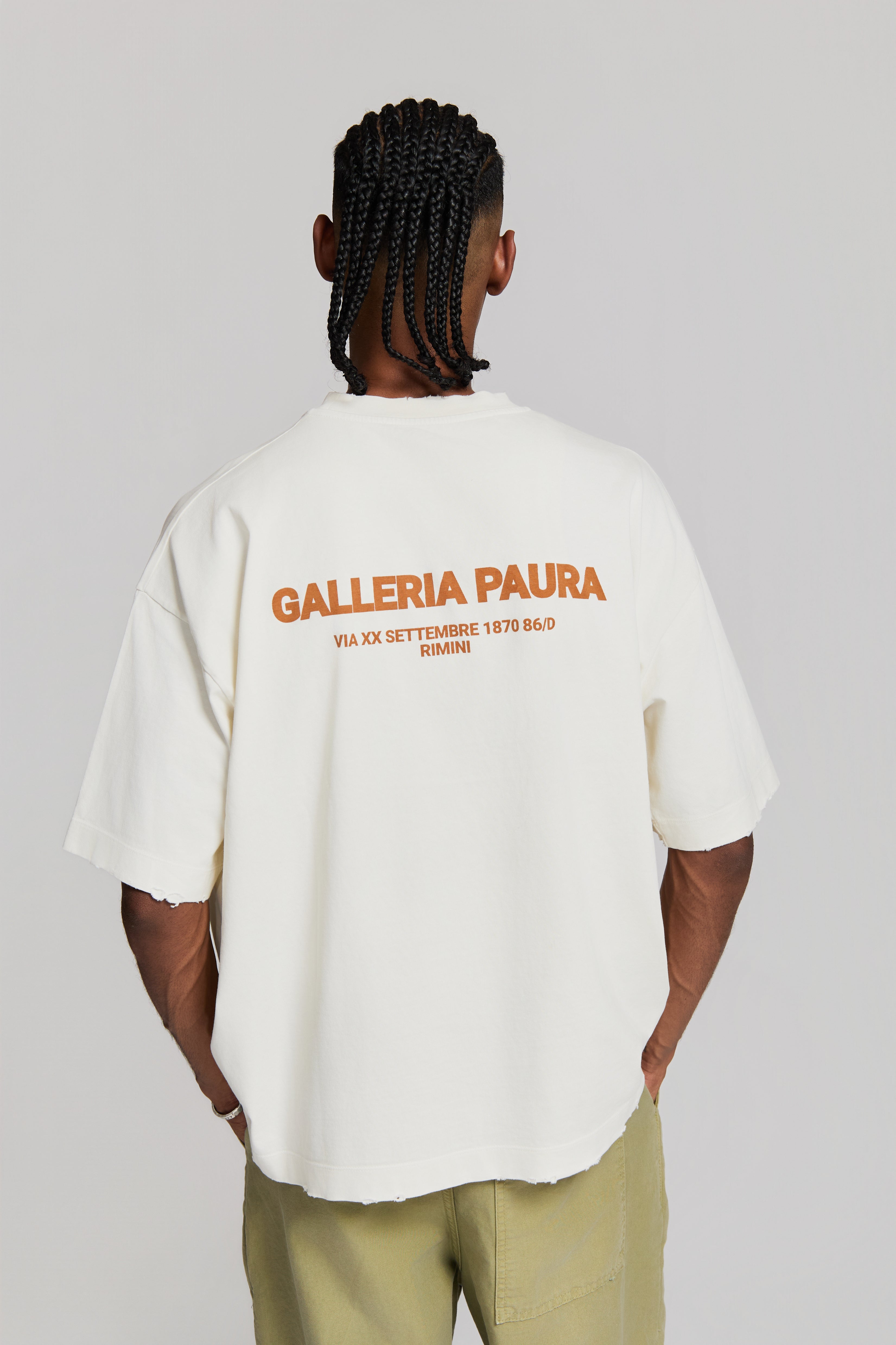 paura-Costa Oversized T-Shirt Hq Butter-15DP10021010017