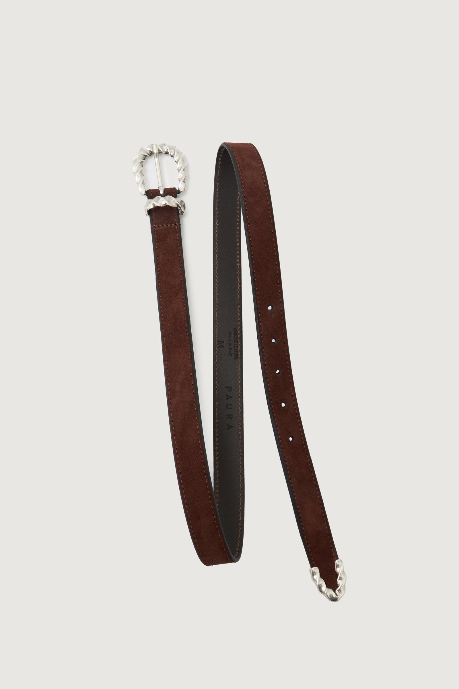 paura-Cris Belt Brown-14DP40500000725