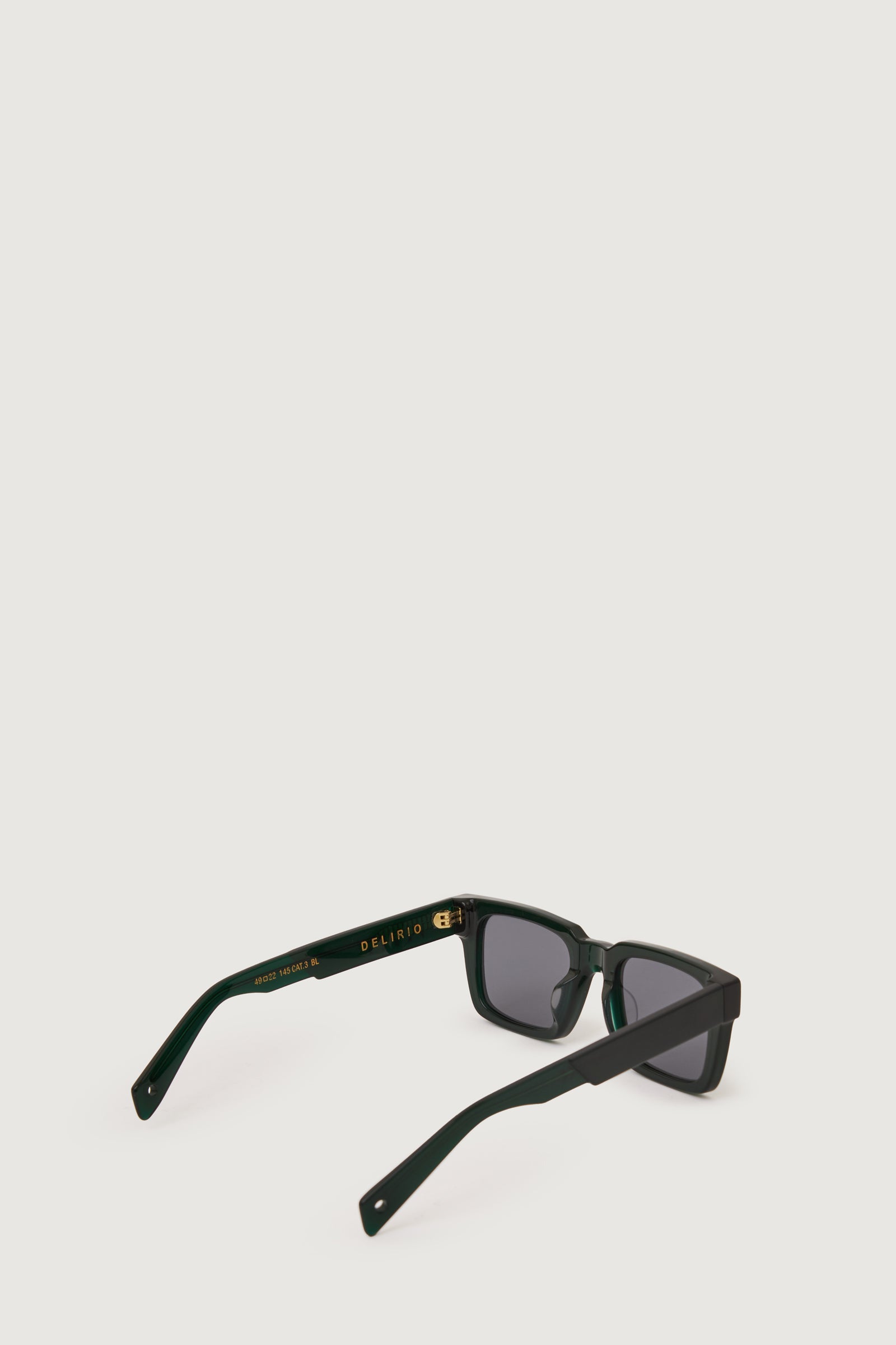 paura-Delirio Sunglasses Black Green/Grey Lens-