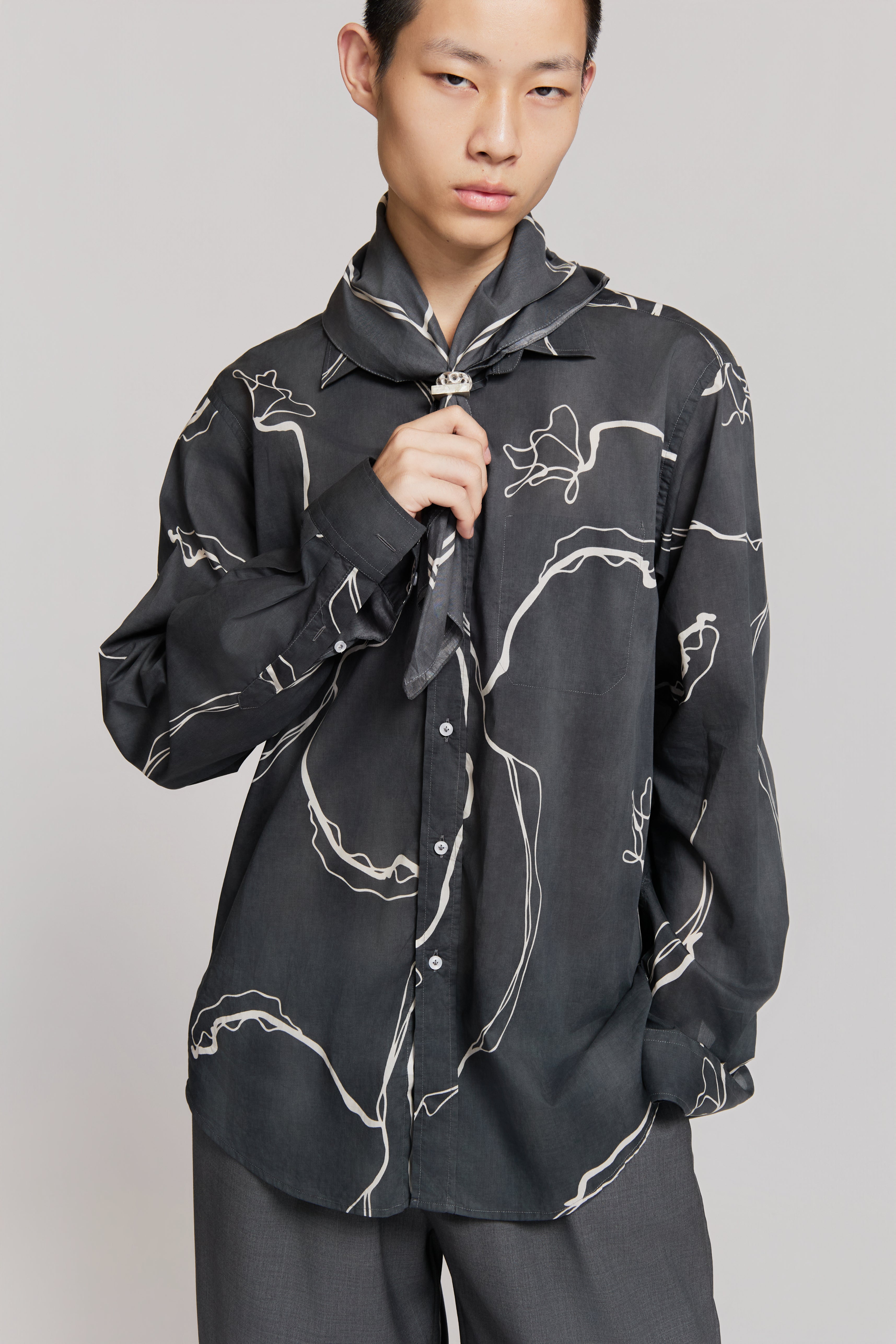 paura-Fedone Shirt Black/White-15DP20030000001