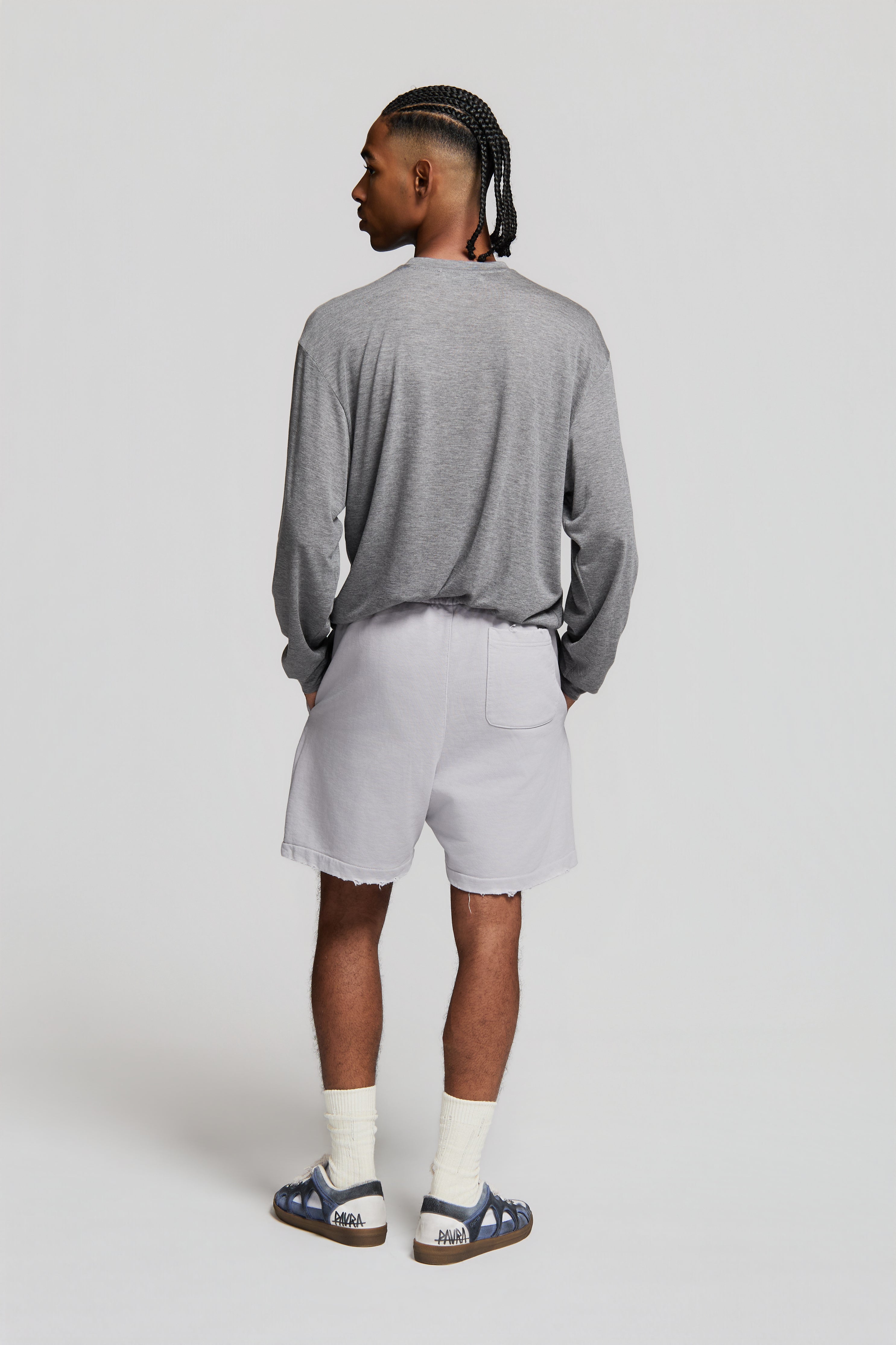 paura-Filippo Shorts Lilac-15DP40180000003
