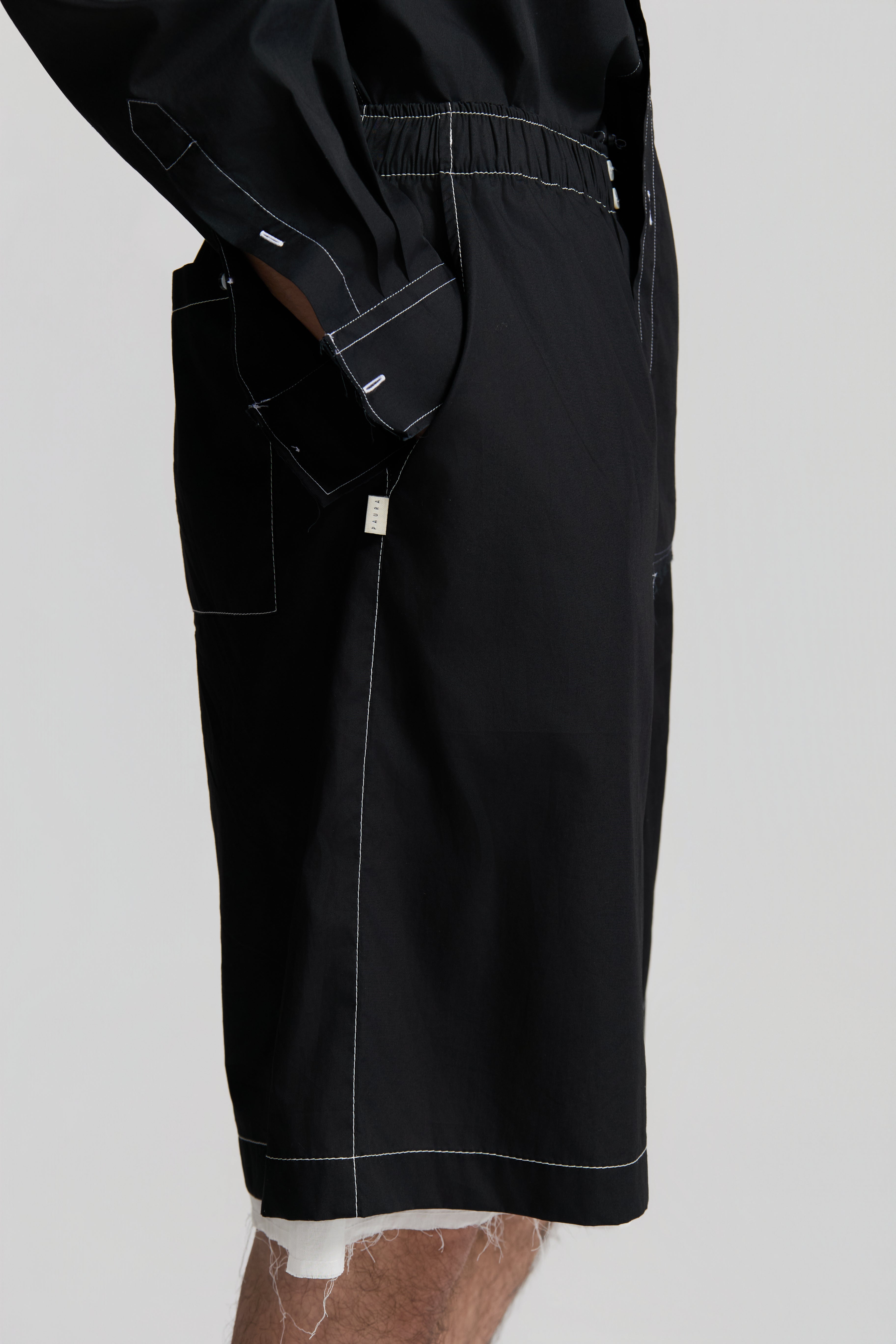 paura-Filolao Shorts Black-