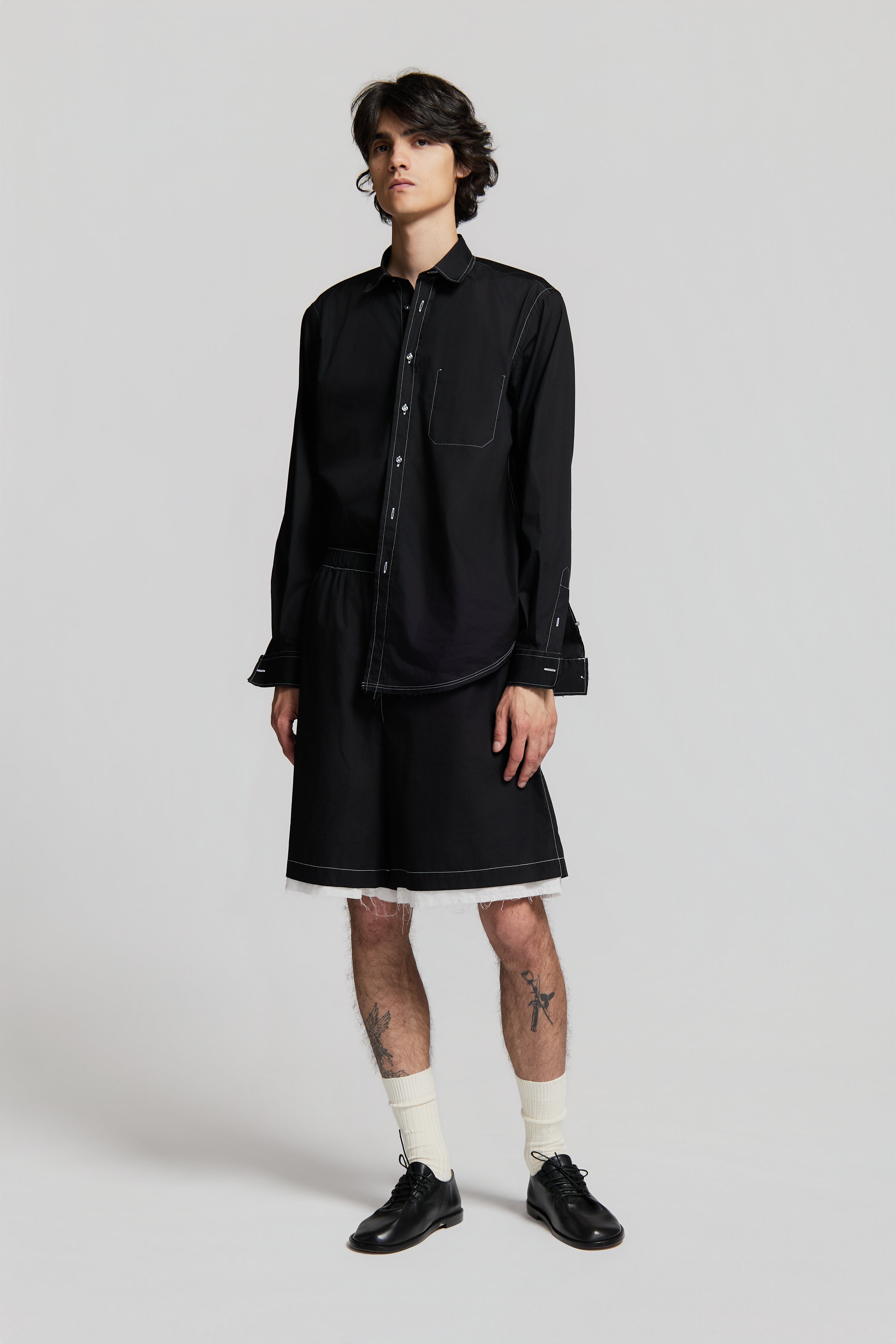 paura-Filolao Shorts Black-