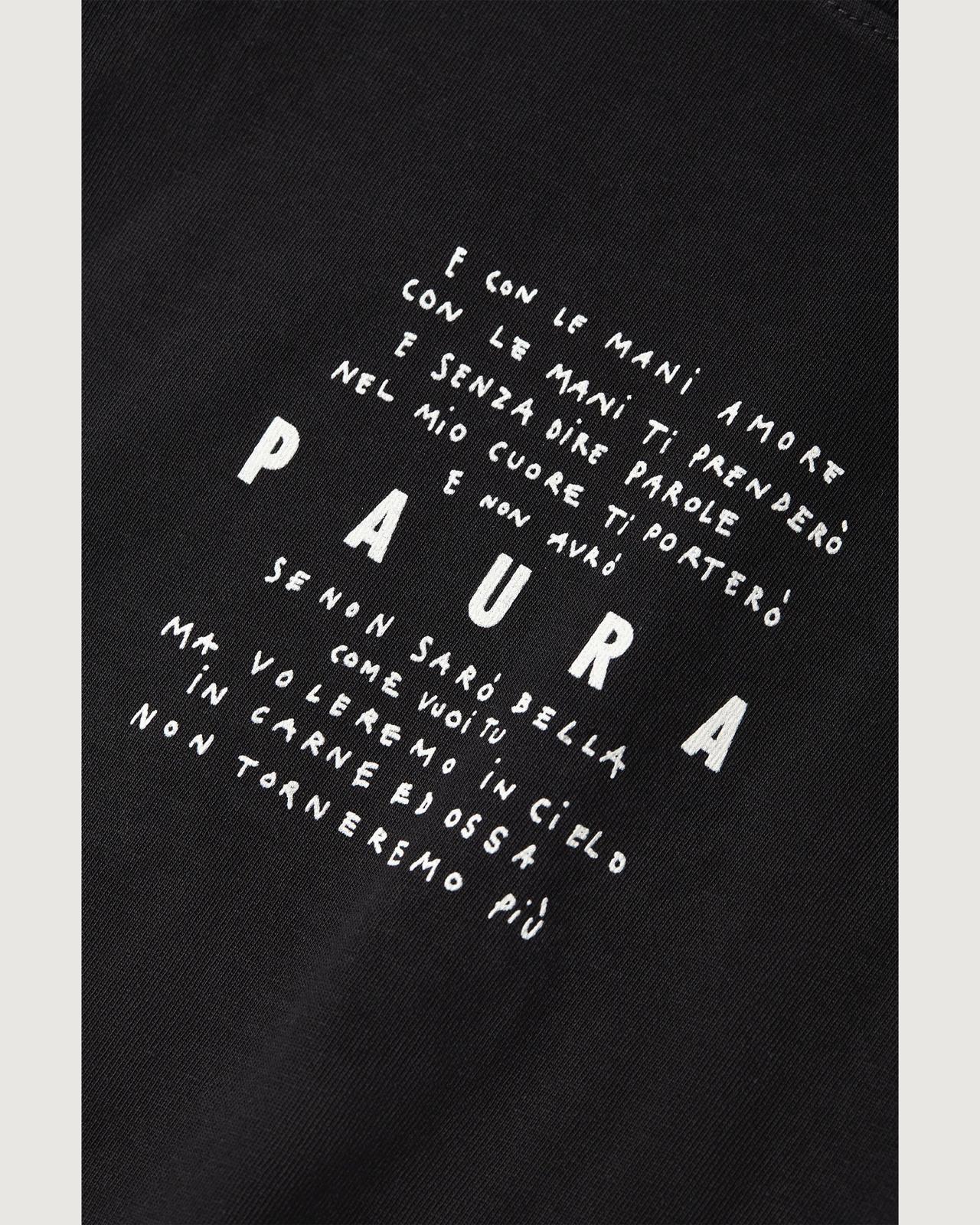 paura-Francesco Crewneck Sweatshirt Black-