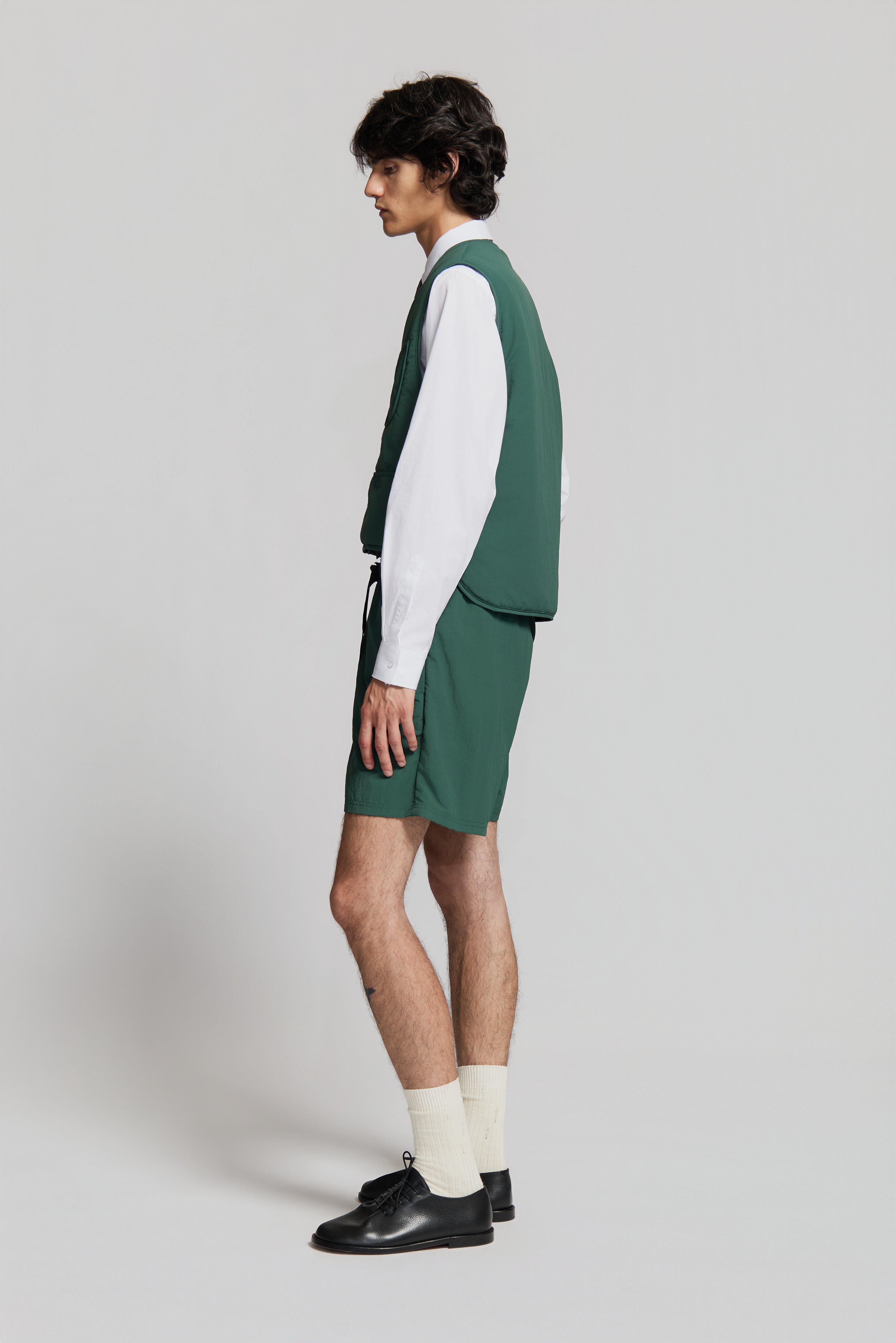 paura-Harlem Shorts Forest Green-