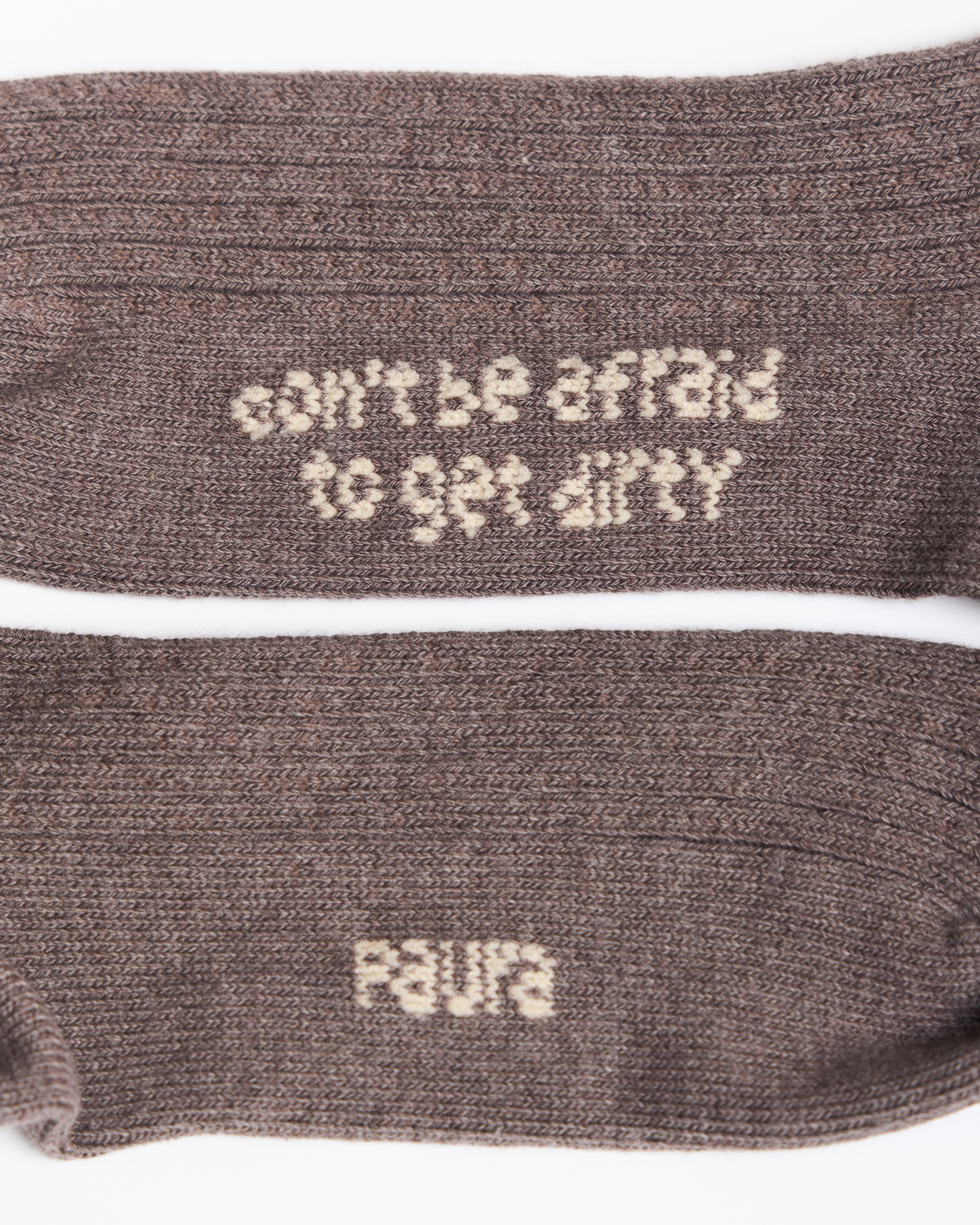 paura-Jay Socks Taupe-