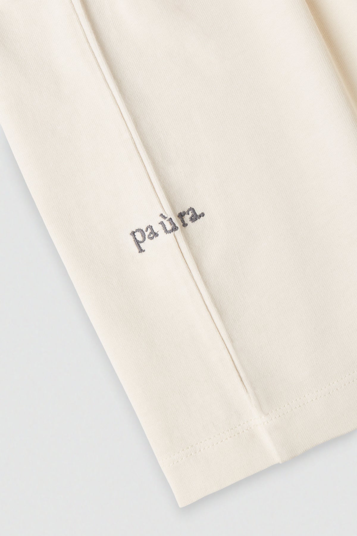 paura-Kansas Regular Tee - Milk-16DP10052040067