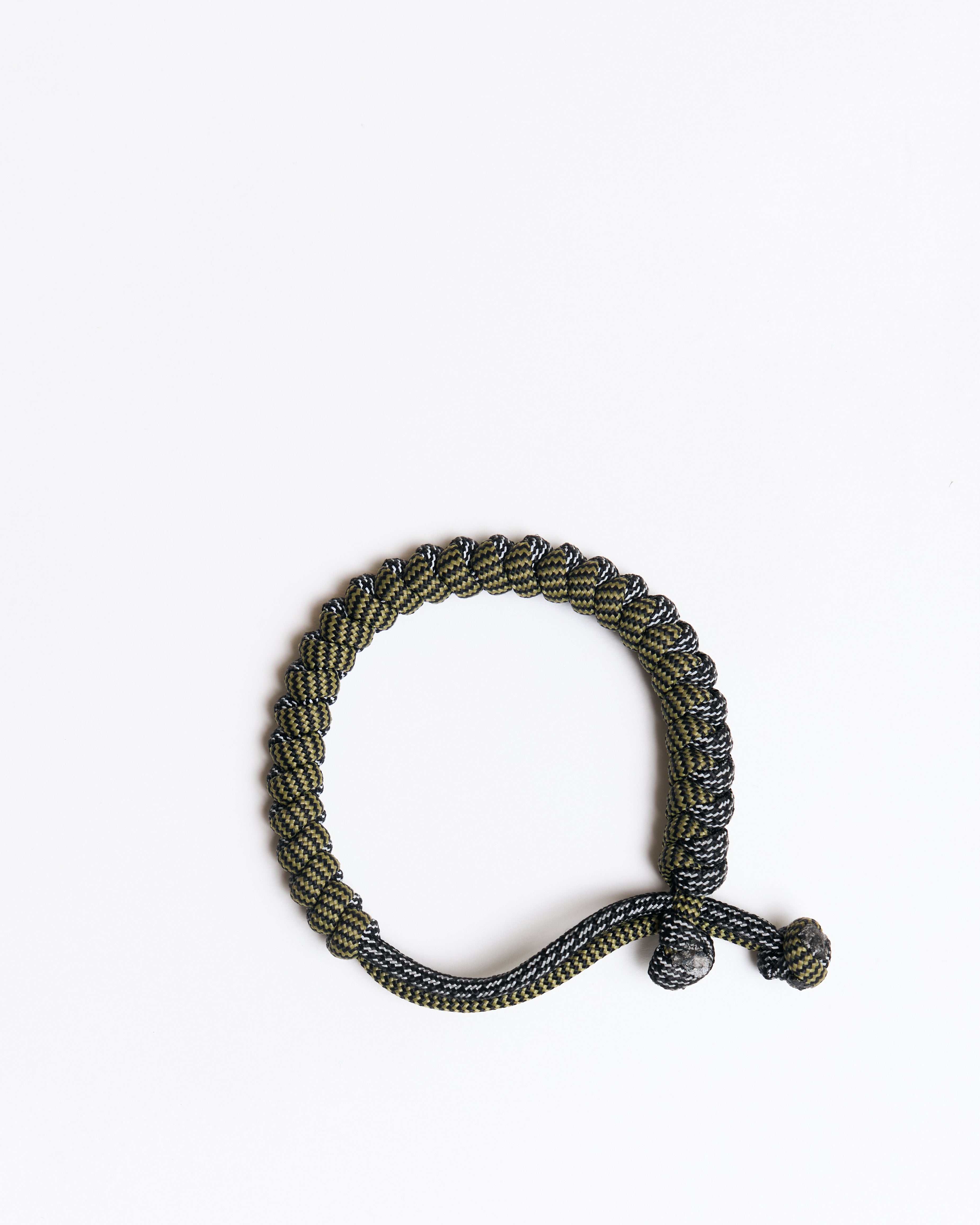 paura-Knot Bracelet Military Green-