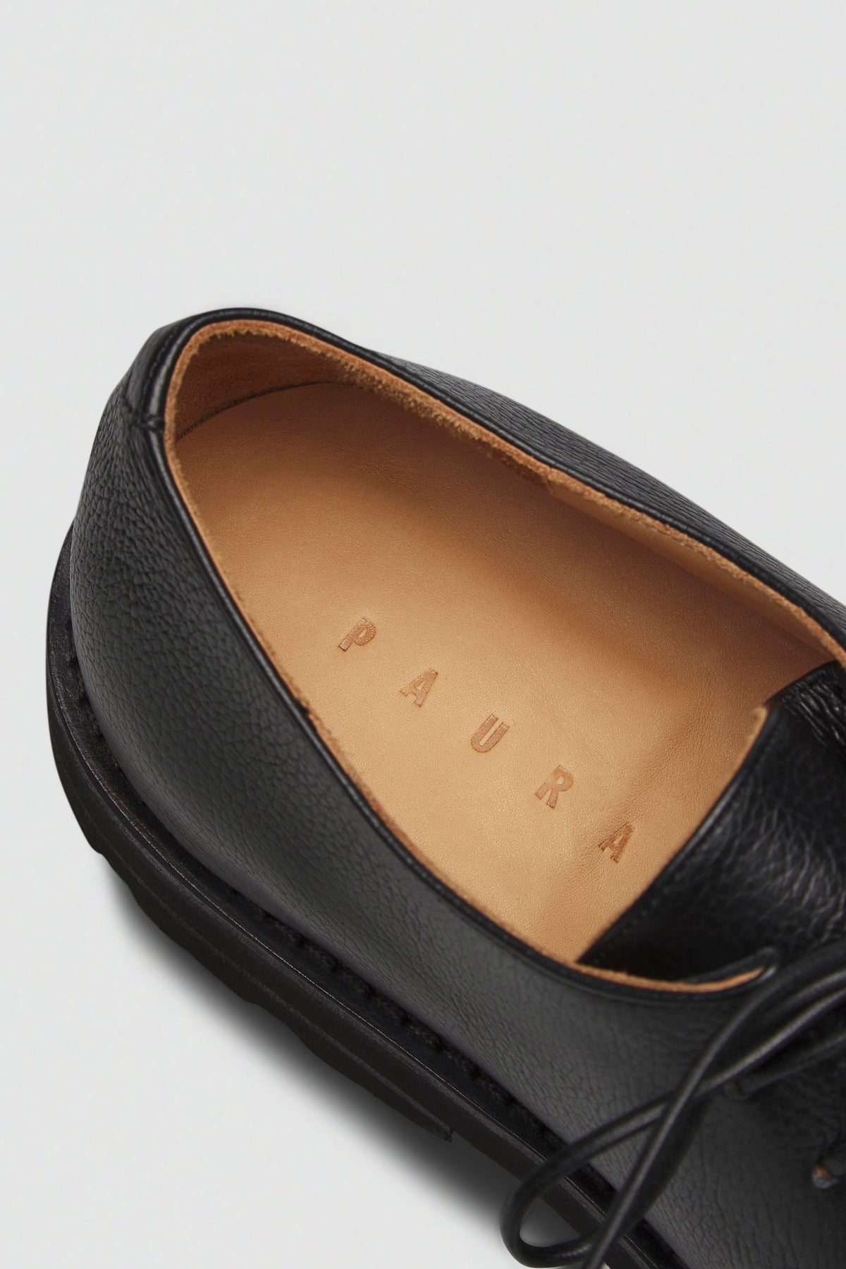 paura-Lucio Lace-Up Shoes - Black-16DP90070000001