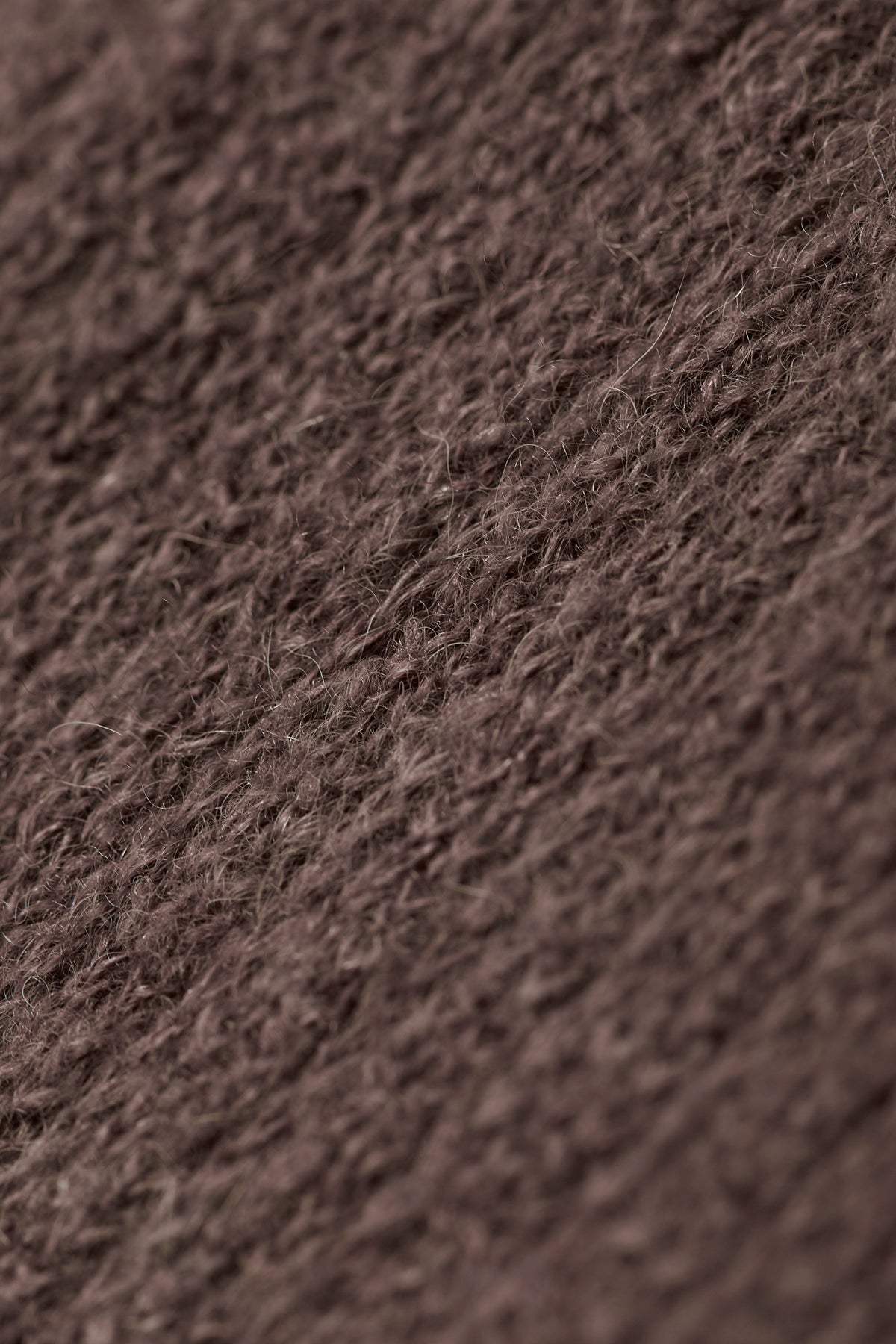 paura-Malenia Plain-Knit Wool Crewneck - Brown-16DP60130000016