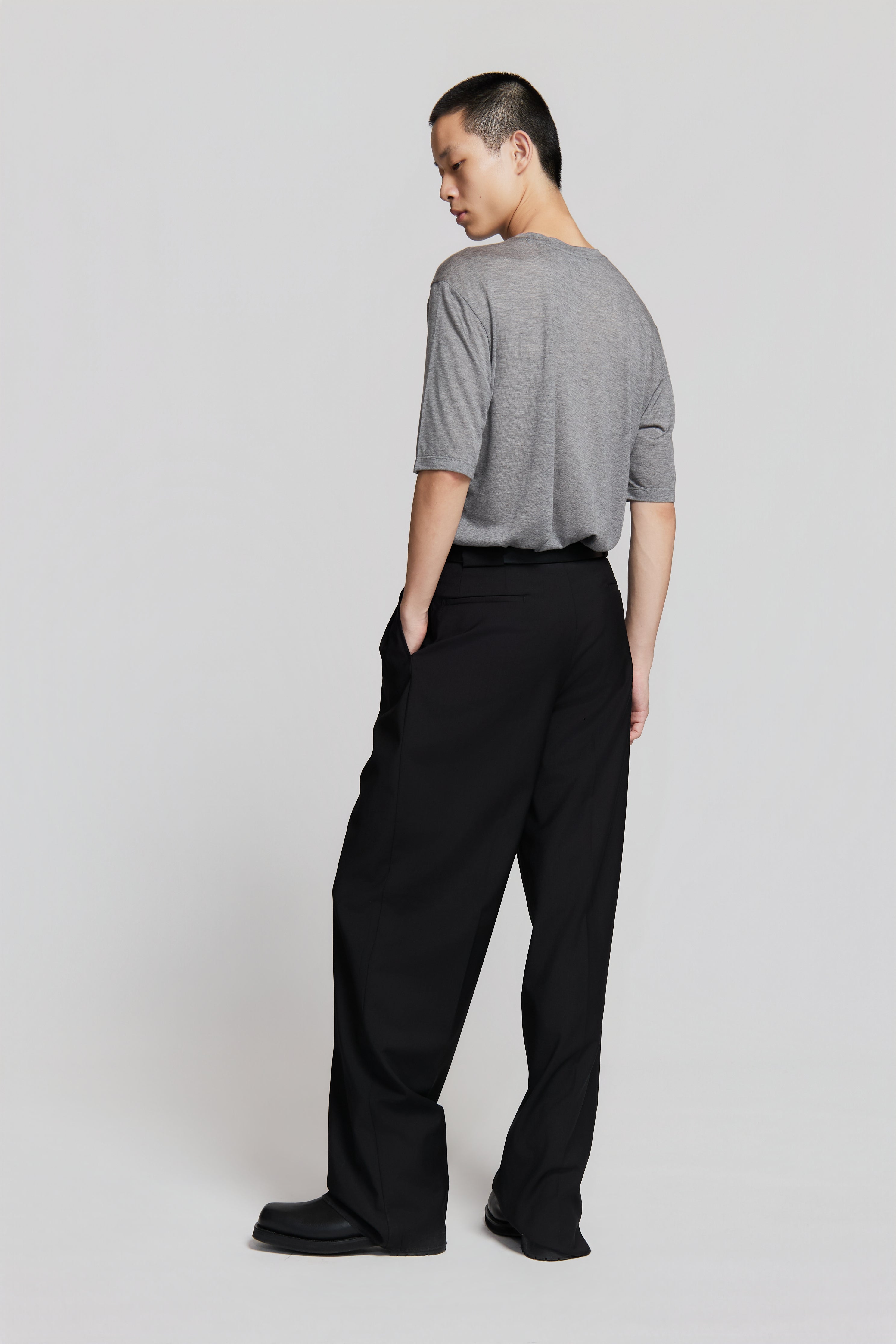 paura-Noge Classic Pants Black-15DP40050000001