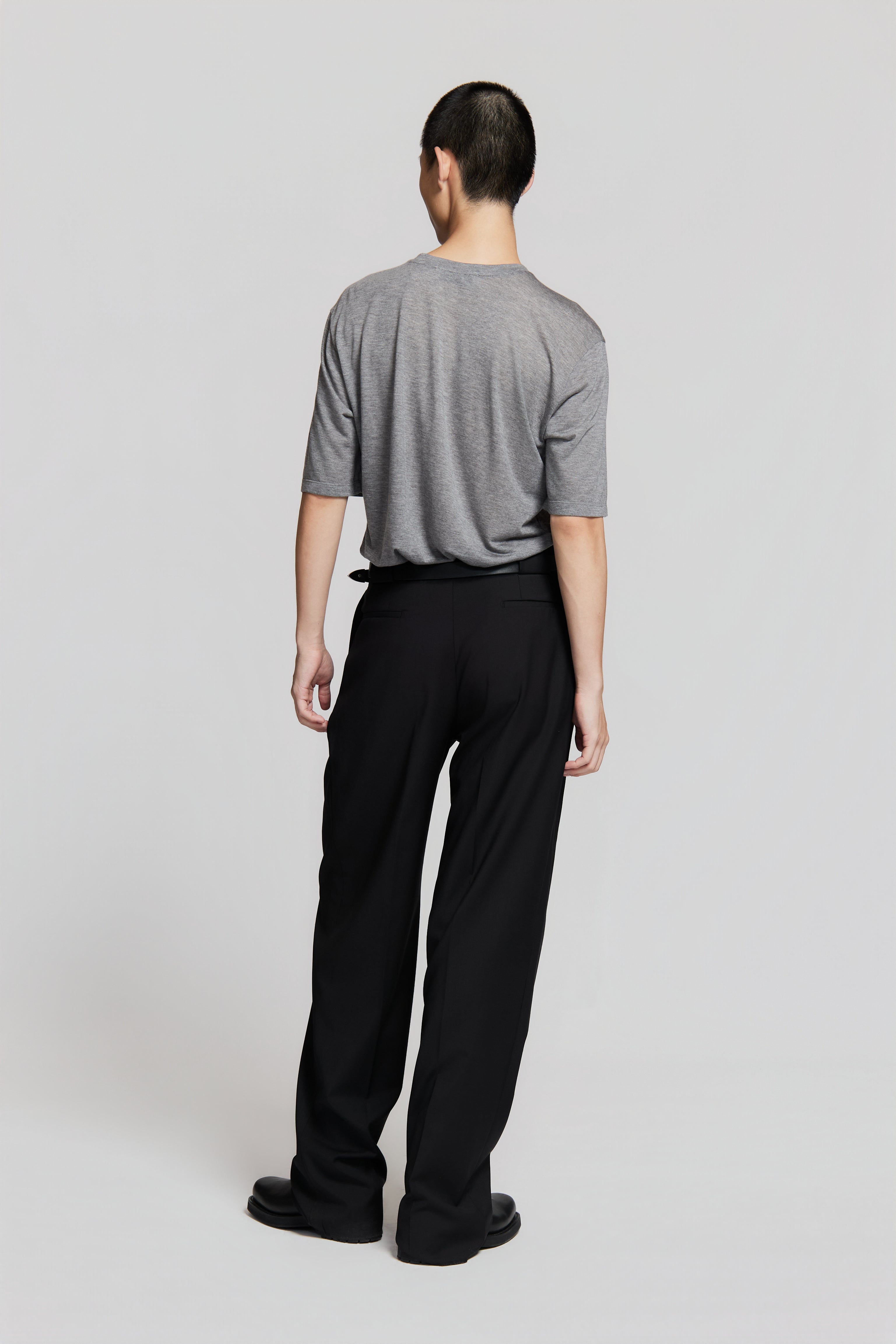 paura-Noge Classic Pants Black-15DP40050000001