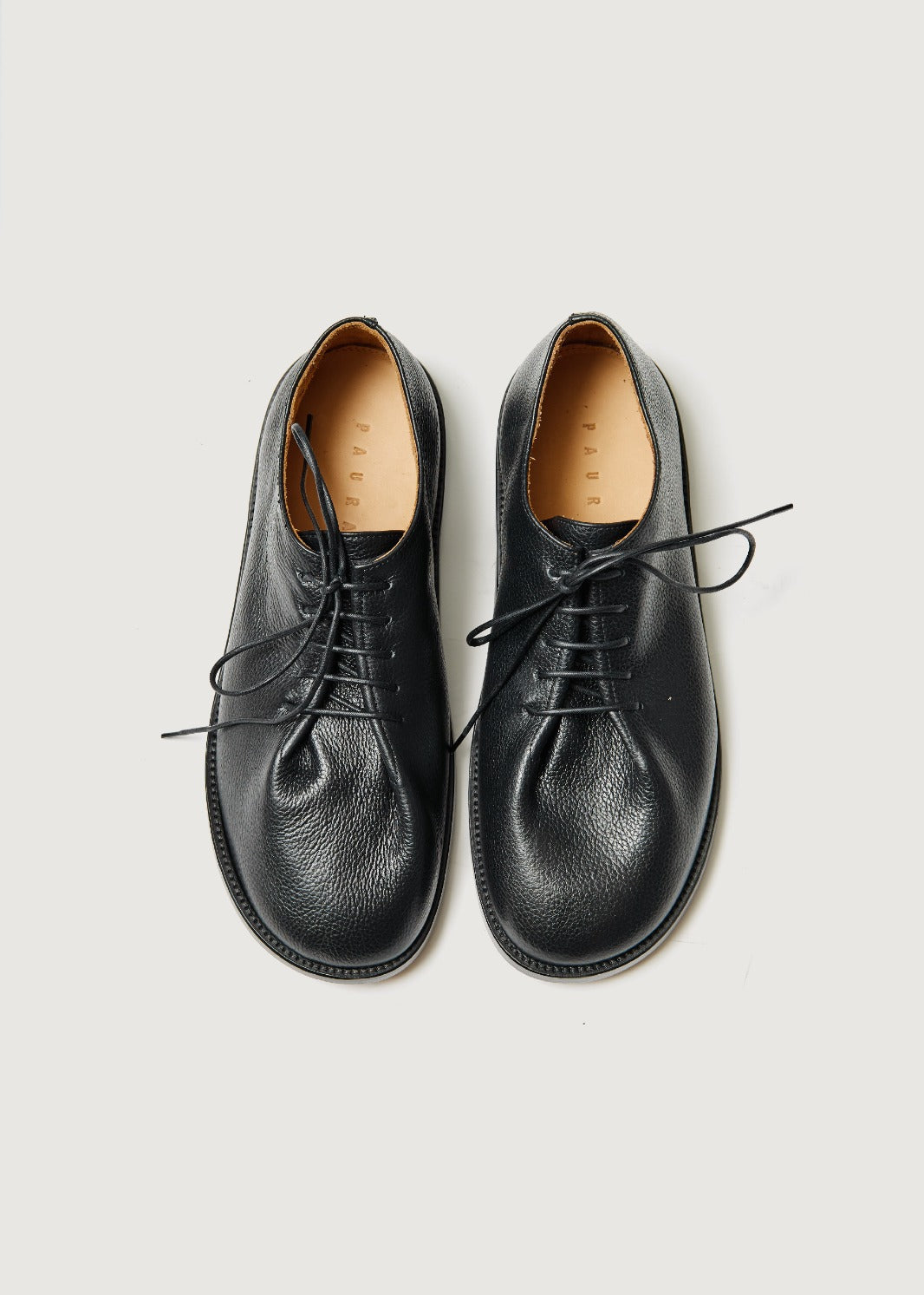 paura-Paride Lace-Up Shoes Black-15DP90020000001