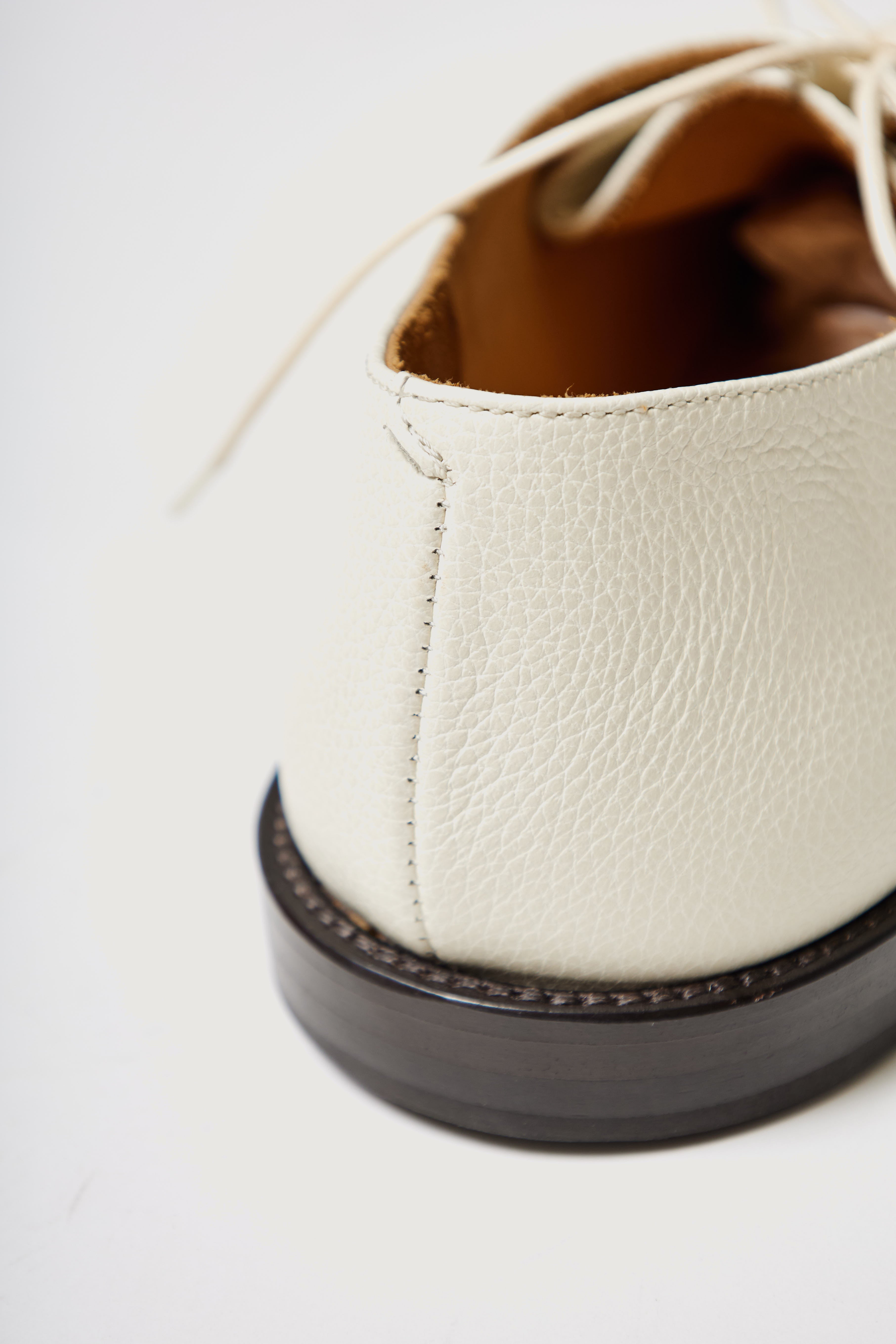 paura-Paride Lace-Up Shoes Off White-15DP90020000020